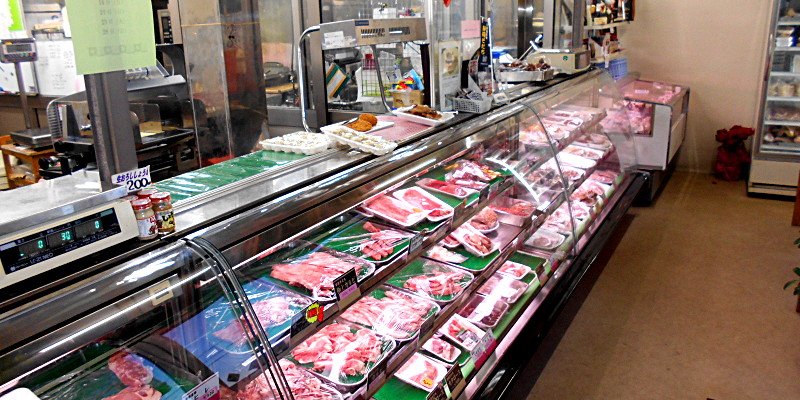 渡辺精肉店店内